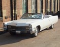 Hochzeitsauto: Das Cadillac Eldorado Cabrio von 1968. - K & K Oldtimer-Vermietung für Hochzeitsautos und Oldtimerbusse in Freiburg