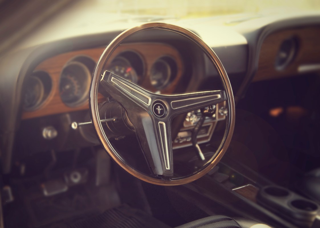 Hochzeitsauto: Ford Mustang Mach 1 aus 1970