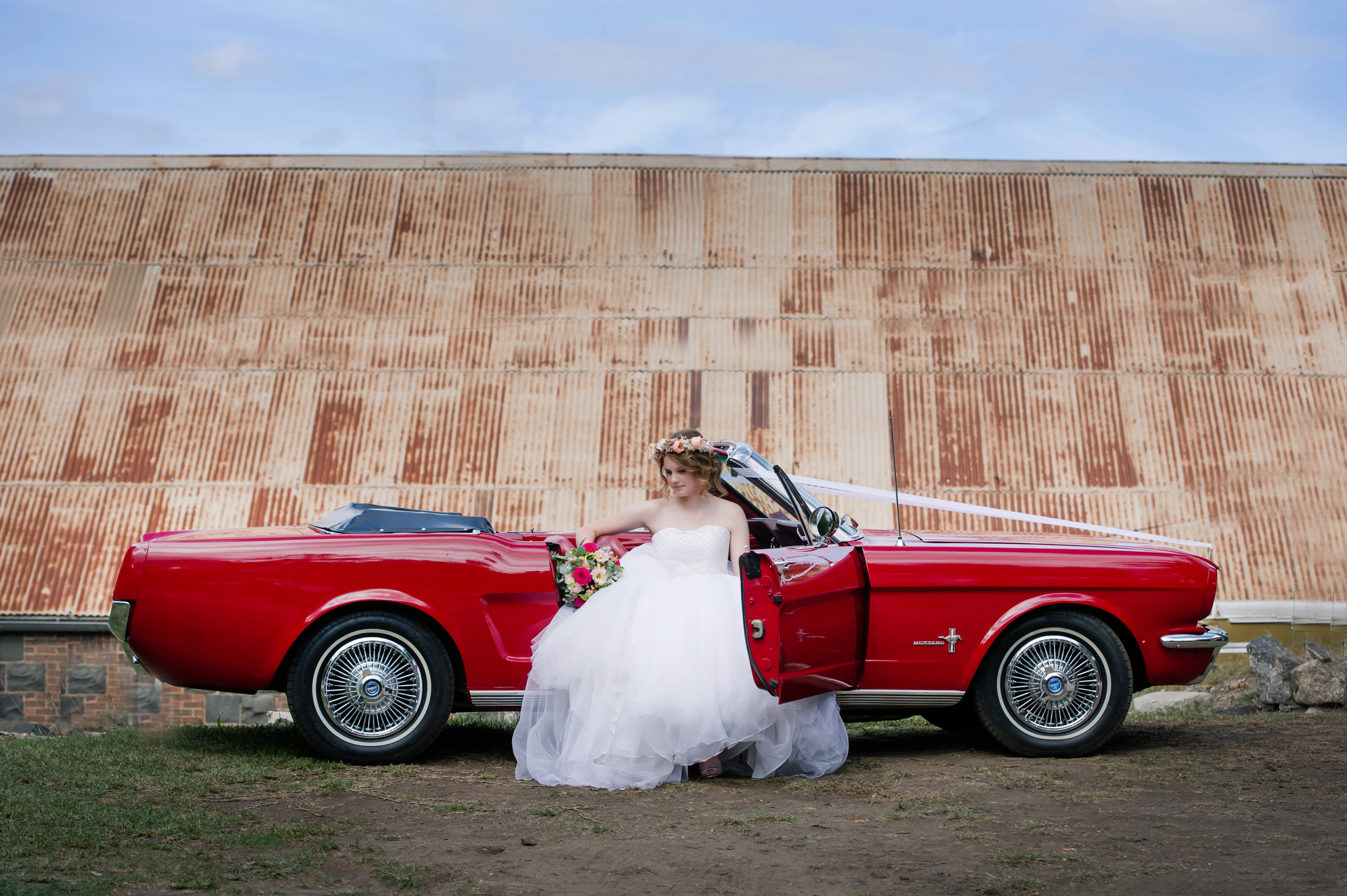 Hochzeitsauto-Vermietung - Art des Fahrzeugs: Youngtimer - Deutschland - Ford Mustang mieten