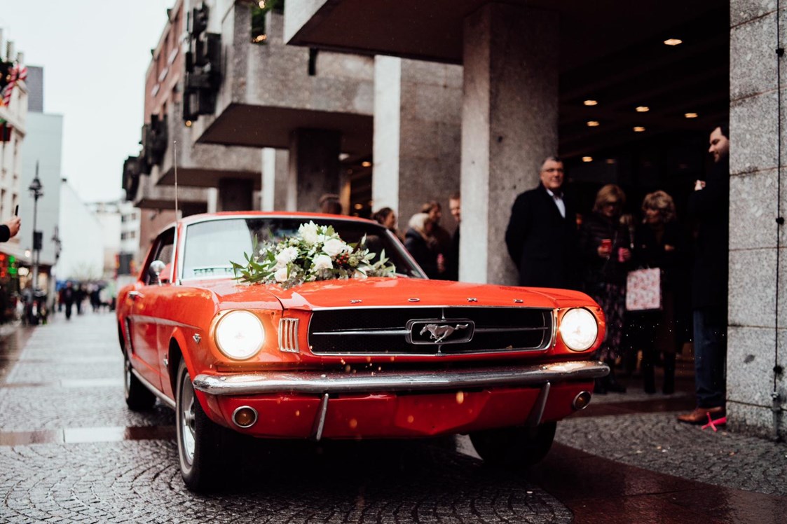 Hochzeitsauto: Ford Mustang mieten