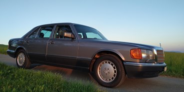 Hochzeitsauto-Vermietung - Sursee - Mercedes-Benz 500 SEL, Langversion