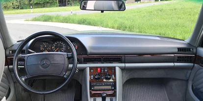Hochzeitsauto-Vermietung - Chauffeur: nur mit Chauffeur - Kirchleerau - Mercedes-Benz 500 SEL, Langversion