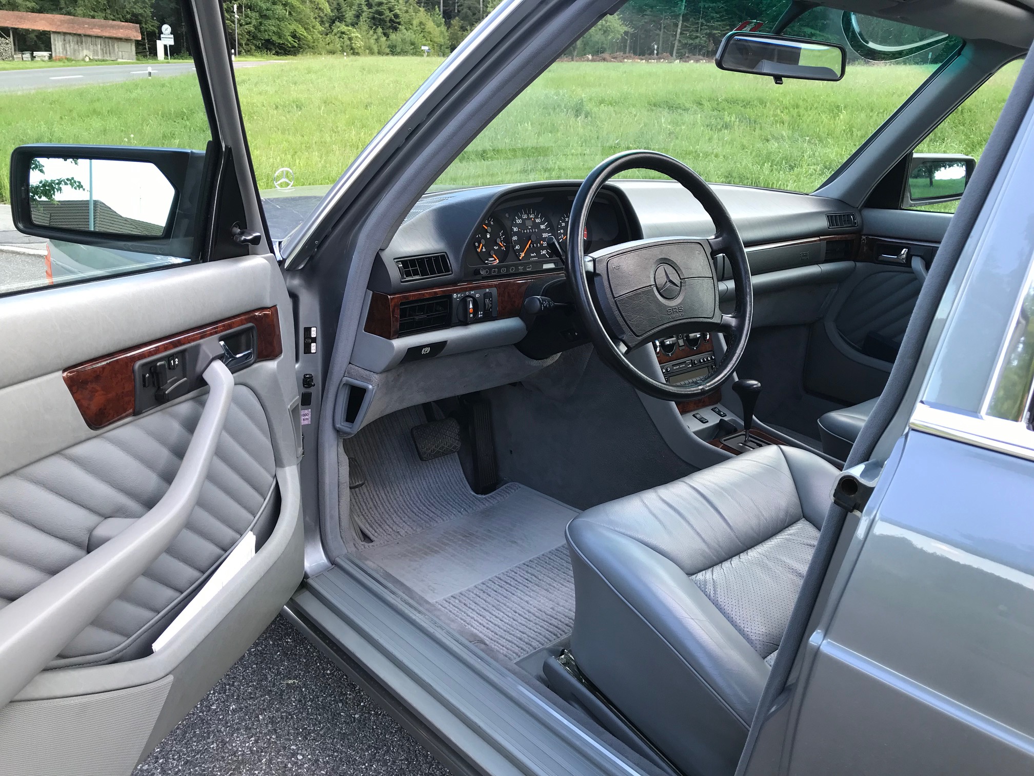 Hochzeitsauto: Mercedes-Benz 500 SEL, Langversion