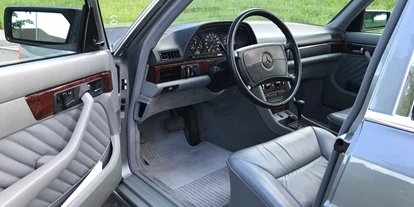 Hochzeitsauto-Vermietung - Chauffeur: nur mit Chauffeur - Kirchleerau - Mercedes-Benz 500 SEL, Langversion