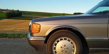 Hochzeitsauto-Vermietung - Chauffeur: nur mit Chauffeur - Kirchleerau - Mercedes-Benz 500 SEL, Langversion