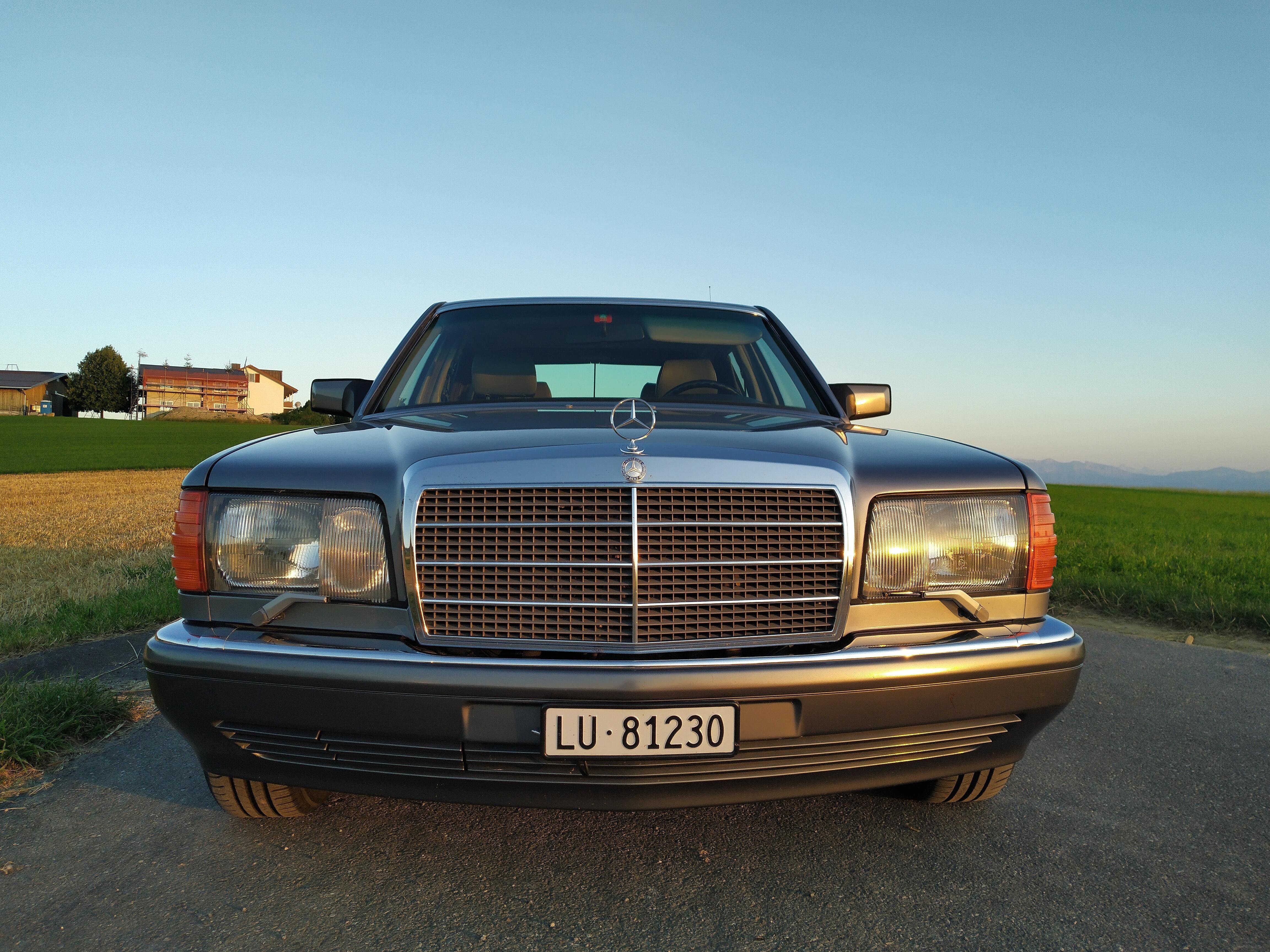 Hochzeitsauto: Mercedes-Benz 500 SEL, Langversion