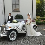 Hochzeitsauto - Excalibur für Hochzeiten - Oldtimer-Traumfahrt Excalibur