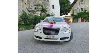Hochzeitsauto-Vermietung - Art des Fahrzeugs: Mittelklasse-Wagen - Aargau - Chrysler 300C, Weis