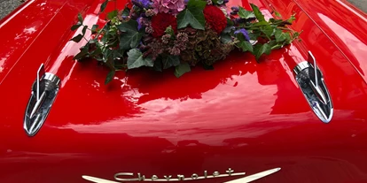 Hochzeitsauto-Vermietung - Farbe: Rot - PLZ 3035 (Schweiz) - Chevrolet Bel Air 1957