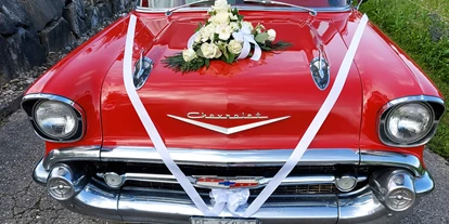 Hochzeitsauto-Vermietung - Farbe: Rot - PLZ 3035 (Schweiz) - Chevrolet Bel Air 1957