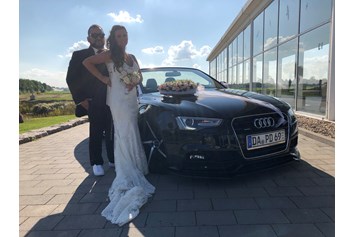 Hochzeitsauto: Audi A5 Cabrio S-Line - Special Tuning