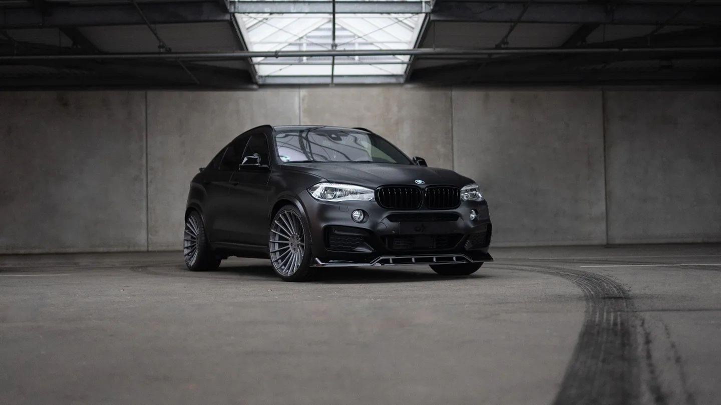 Hochzeitsauto-Vermietung - Einzugsgebiet: international - Hessen - BMW X6M xDrive 40d, Tuning