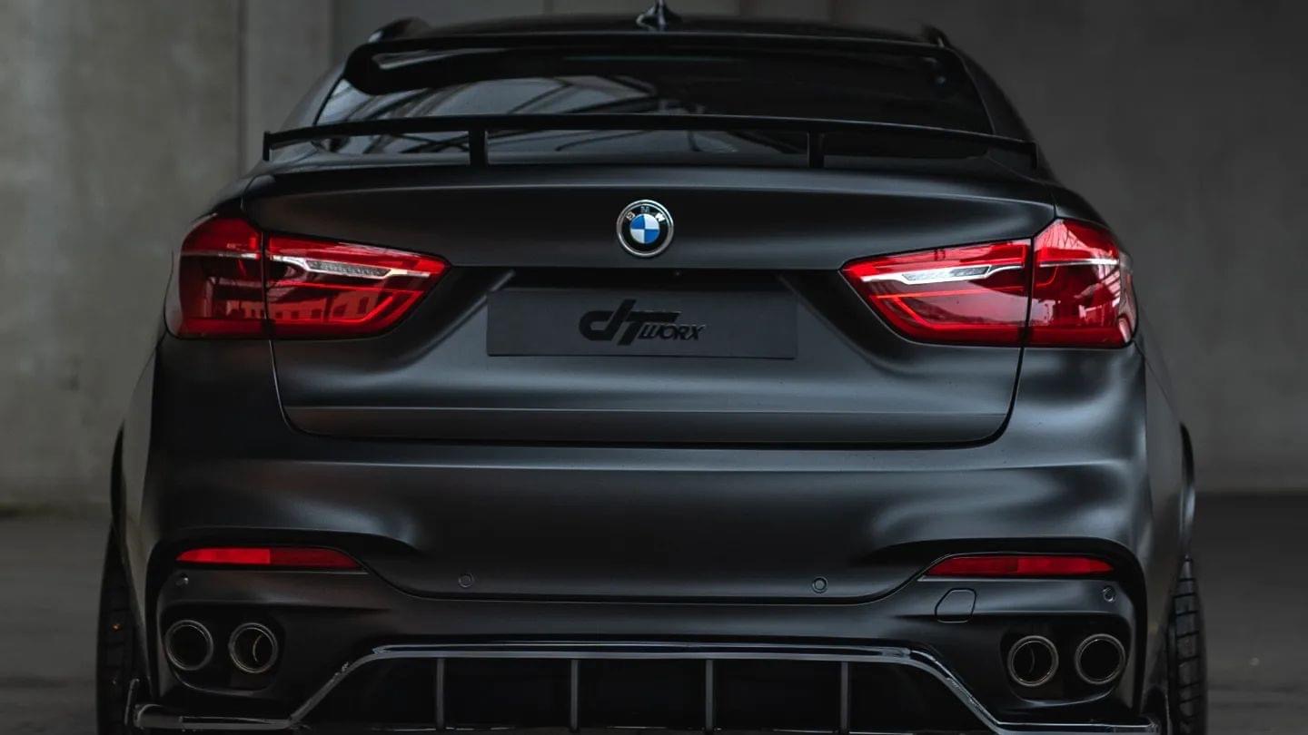 Hochzeitsauto-Vermietung - Einzugsgebiet: international - Hessen - BMW X6M xDrive 40d, Tuning