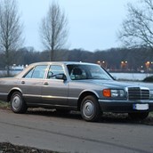 Hochzeitsauto - Hochzeits-Sänfte 420SE Mercedes