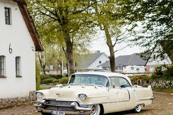 Hochzeitsauto: Cadillac Sedan DeVille 1956