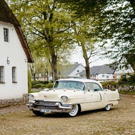 Hochzeitsauto: Cadillac Sedan DeVille 1956