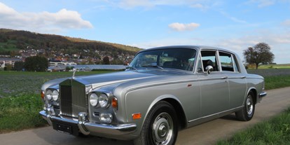 Hochzeitsauto-Vermietung - Farbe: Silber - Aristau - Rolls Royce Silver Shadow I