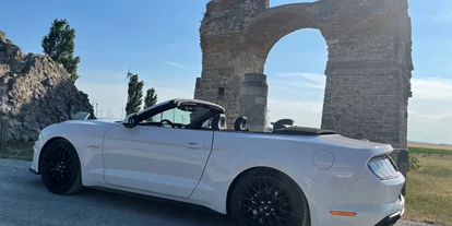 Hochzeitsauto-Vermietung - Art des Fahrzeugs: Sportwagen - Donauraum - Ford Mustang GT Cabrio V8