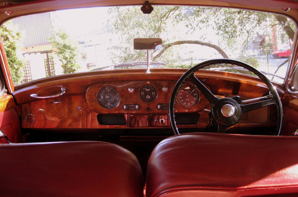 Hochzeitsauto-Vermietung - Trittau - Rolls Royce Silver Cloud III in weiss