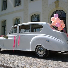 Hochzeitsauto: Rolls Royce weiss