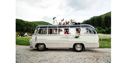 Hochzeitsauto-Vermietung - Tiere erlaubt - Niklasdorf - ÖAF Trambus DT 55 – „Nostalgie Reisen“