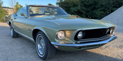 Hochzeitsauto-Vermietung - Versicherung: Vollkasko - PLZ 1160 (Österreich) - Ford Mustang Cabrio V8 Automatik Bj69