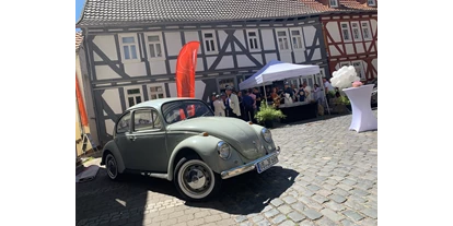 Hochzeitsauto-Vermietung - Hessen Süd - VW Käfer "Elsa" | Baujahr 1968