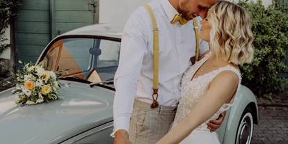 Hochzeitsauto-Vermietung - Hessen Süd - VW Käfer "Elsa" | Baujahr 1968
