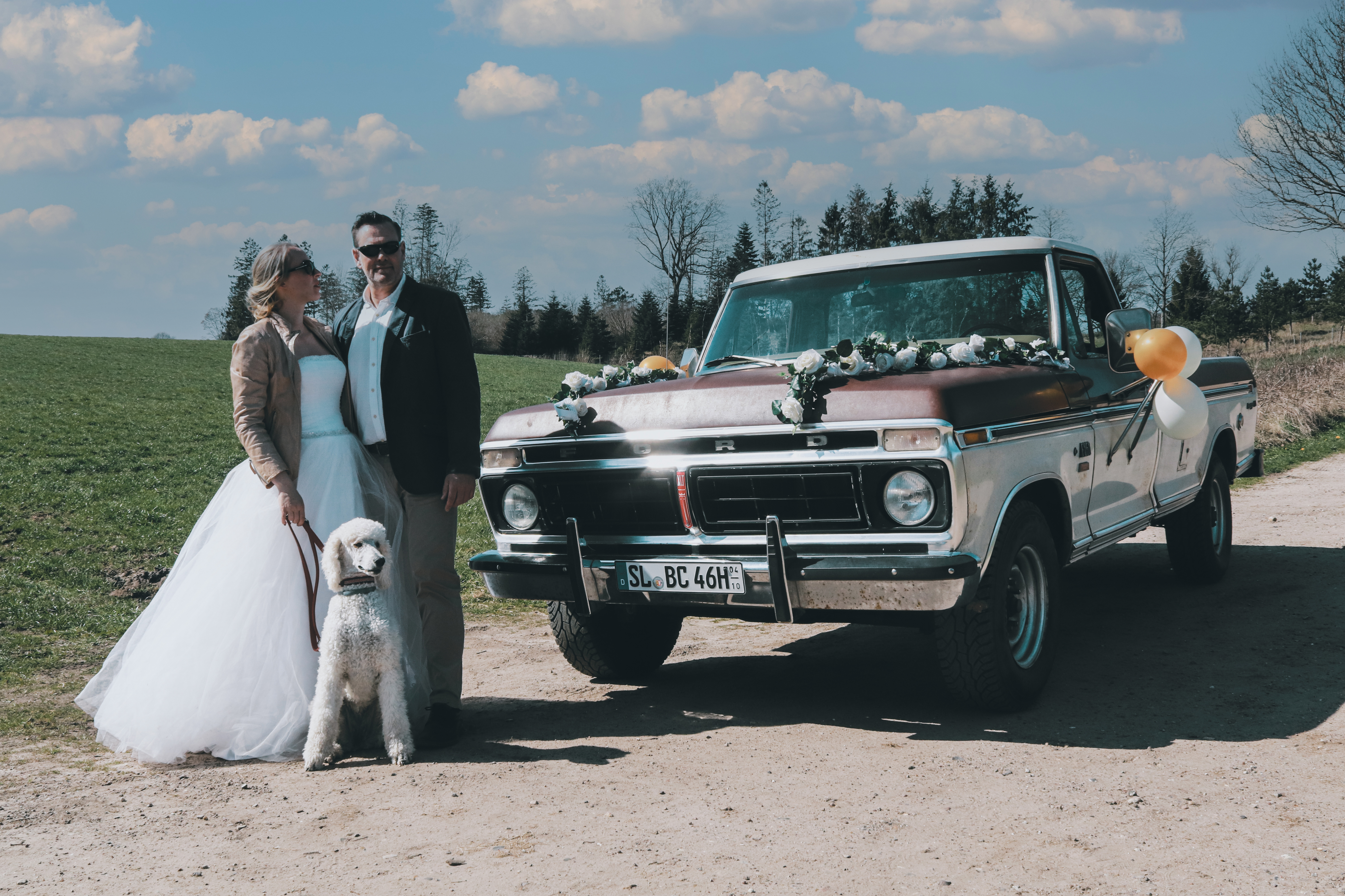 Hochzeitsauto: Ford F-250 Pickup