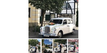 Hochzeitsauto-Vermietung - Art des Fahrzeugs: Youngtimer - London-Taxi/Hochzeits Taxi/Wedding Taxi/Hochzeitsauto