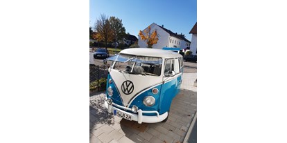 Hochzeitsauto-Vermietung - Chauffeur: kein Chauffeur - VW  "Bulli T1" Bus