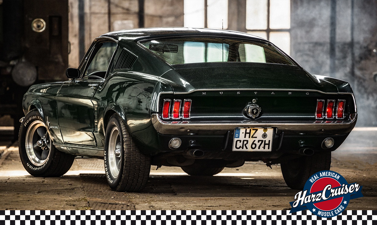 Hochzeitsauto-Vermietung - Thüringen - 1967er Mustang Fastback "Bullitt"