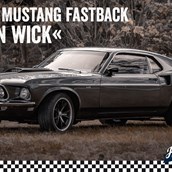 Hochzeitsauto - 1969er Mustang Fastback "John Wick"