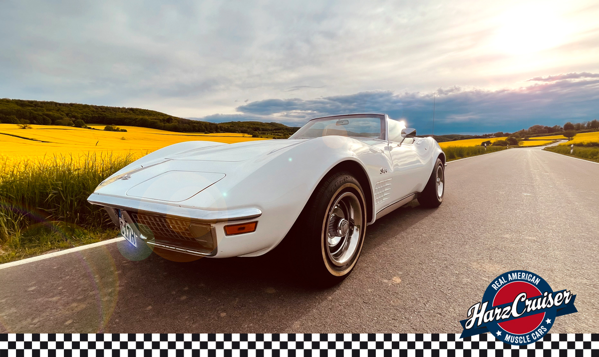 Hochzeitsauto-Vermietung - Sachsen-Anhalt - 1970er Corvette C3 "Stingray" Cabrio