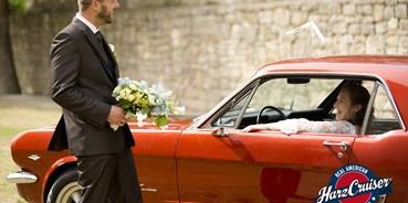 Hochzeitsauto-Vermietung - Thale - 1966er Mustang Coupé