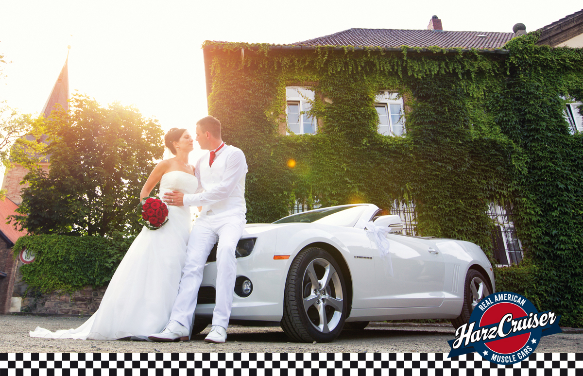 Hochzeitsauto-Vermietung - Sachsen-Anhalt - Camaro Cabrio