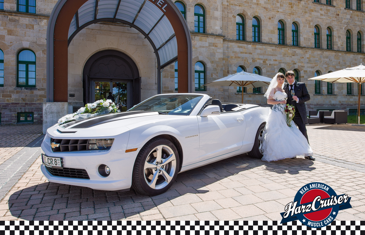 Hochzeitsauto-Vermietung - Sachsen-Anhalt - Camaro Cabrio