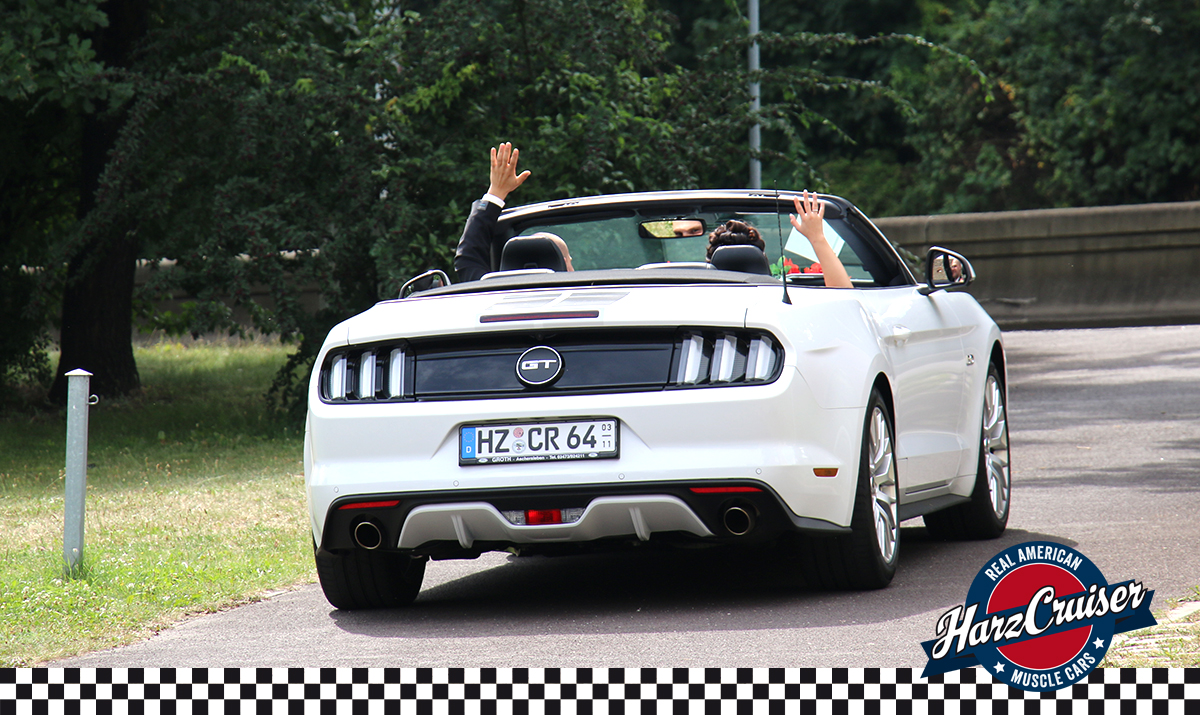 Hochzeitsauto-Vermietung - Einzugsgebiet: regional - Thüringen Nord - Camaro Cabrio