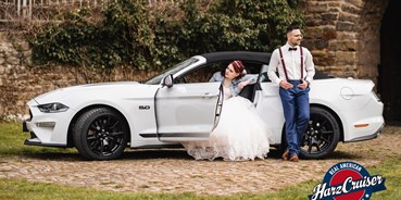 Hochzeitsauto-Vermietung - Thale - Mustang GT Cabrio
