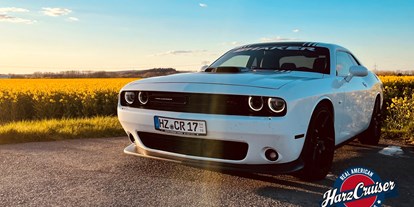 Hochzeitsauto-Vermietung - Versicherung: Teilkasko - Sachsen-Anhalt - Dodge Challenger