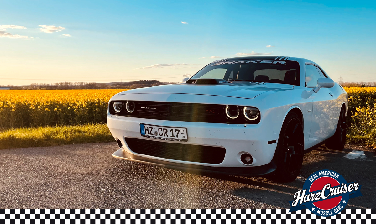 Hochzeitsauto-Vermietung - Einzugsgebiet: regional - Thüringen Nord - Dodge Challenger