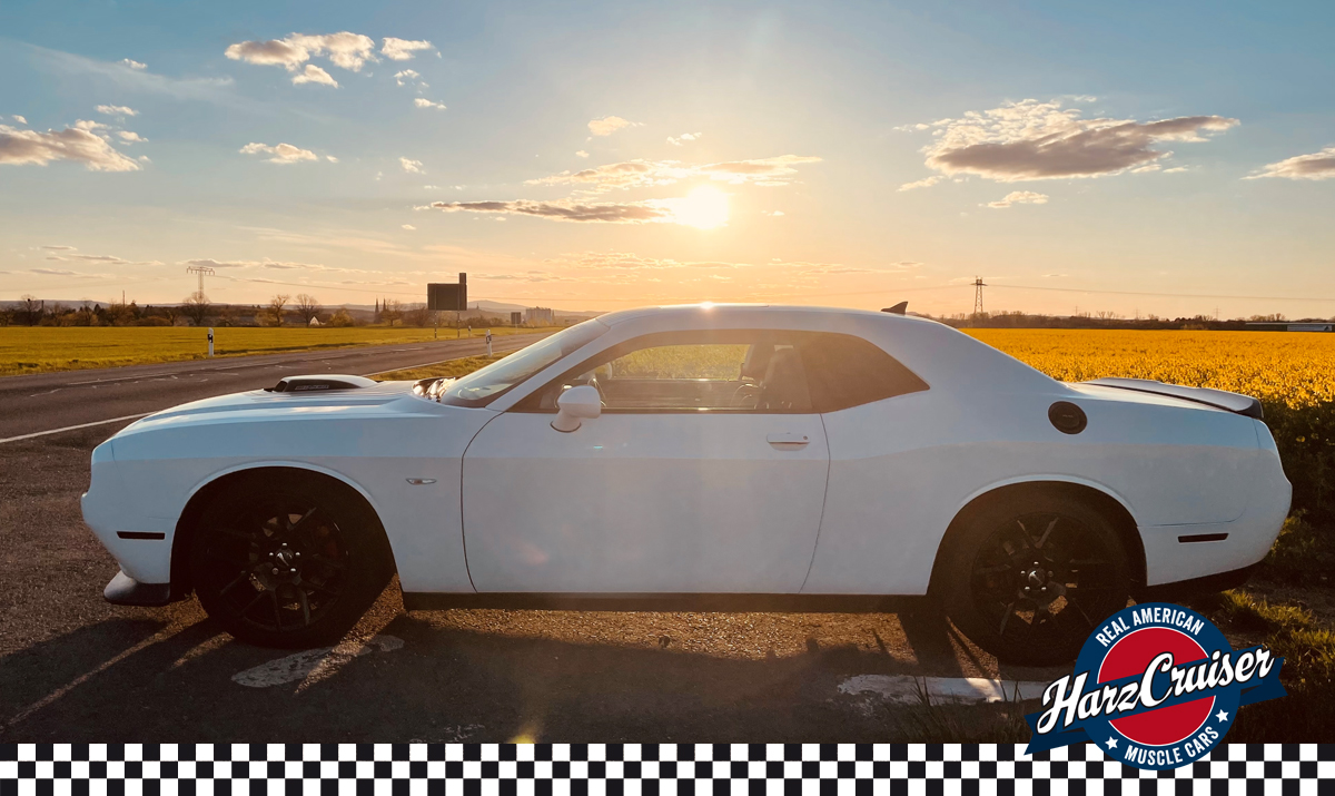 Hochzeitsauto-Vermietung - Einzugsgebiet: regional - Thüringen Nord - Dodge Challenger