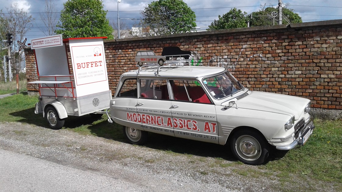 Hochzeitsauto: Unser mobiler Imbisswagen  - Lincoln Continental