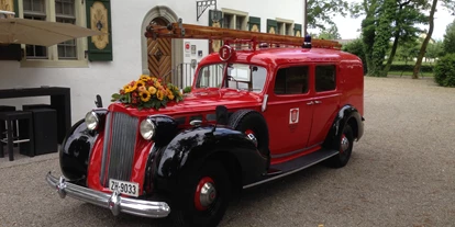 Hochzeitsauto-Vermietung - Chauffeur: nur mit Chauffeur - Kirchleerau - Feuerwehrauto Packard 1938 - Feuerwehrauto Packard 1938