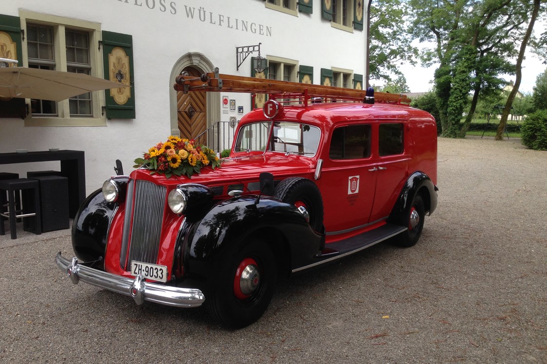 Hochzeitsauto: Feuerwehrauto Packard 1938 - Feuerwehrauto Packard 1938