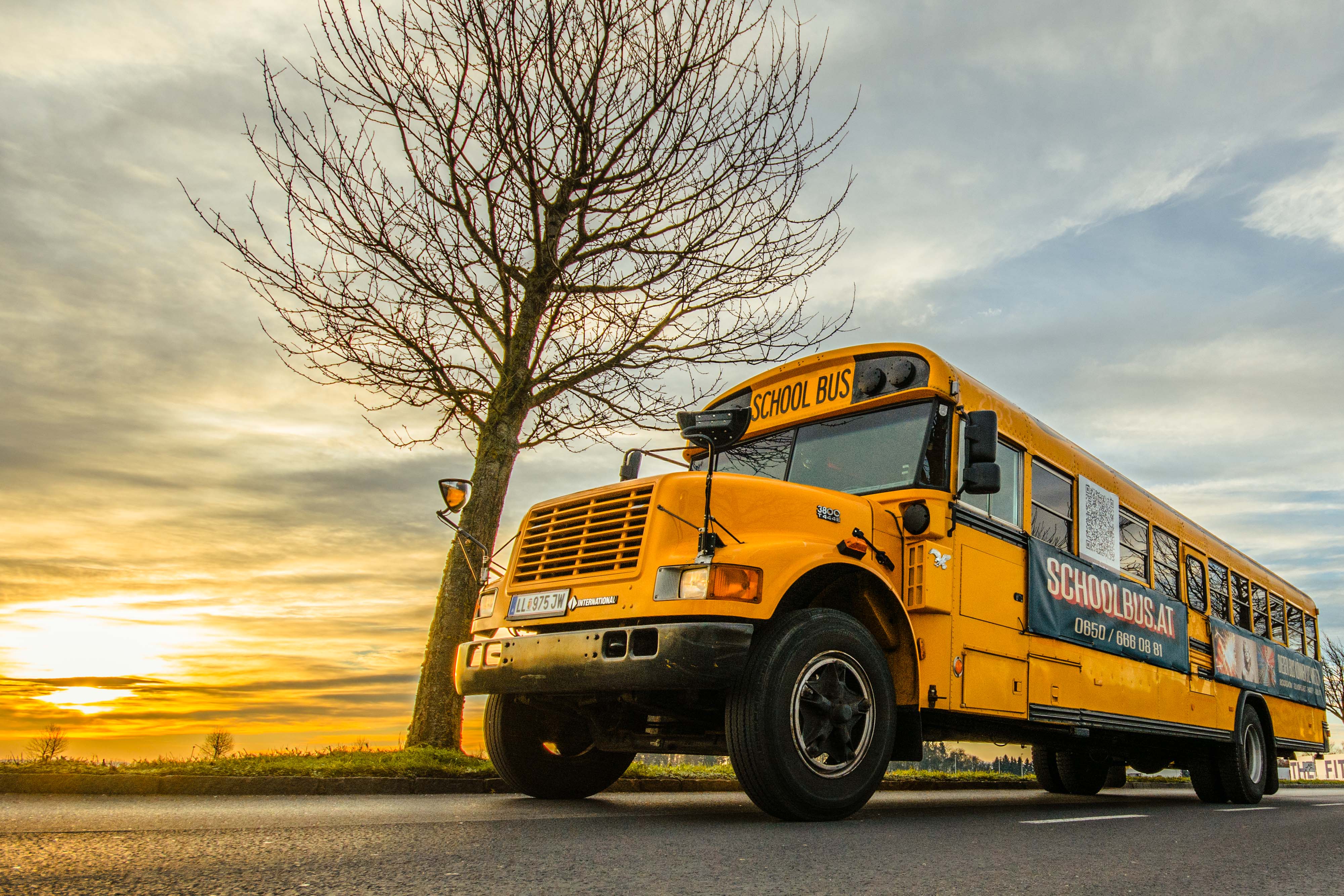 Hochzeitsauto-Vermietung - Bad Hall - US Schoolbus