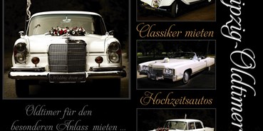 Hochzeitsauto-Vermietung - Art des Fahrzeugs: Oldtimer - Elbeland - Cadillac Eldorado Cabrio von Leipzig-Oldtimer.de - Hochzeitsautos mit Chauffeur