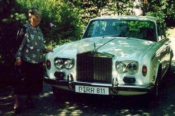 Hochzeitsauto: Geburtstagsgeschenk für Eva Willer 2006 - Rolls Royce Silver Shadow von RollsRoyce-Vermietung.de