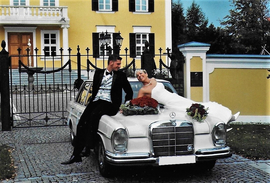 Hochzeitsauto: Auch beim Fototermin eine gute Figur - Martin Schlund