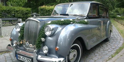 Hochzeitsauto-Vermietung - Antrieb: Benzin - Binnenland - Bentley 1959, silber-schwarz